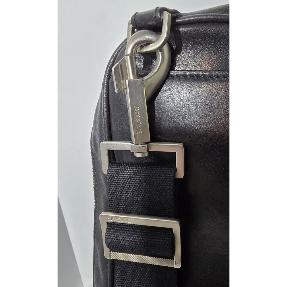 JACK SPADE FILE Laptop Bag Black Fulton Leather Briefcase MSRP $468 - Picture 5 of 16